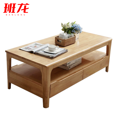 班龙实木茶几100*50*45cm张