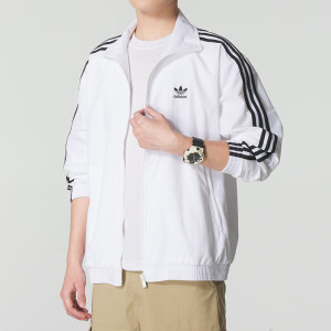 阿迪达斯(adidas)男装新款潮流时尚梭织夹克宽松运动休闲外套JZ4193 ZP
