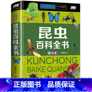 [正版]精装珍藏版昆虫百科全书儿童世界之中国未解之谜植物动物地理恐龙大科普注音儿童读物彩图小学生一二三年级阅读课外书必