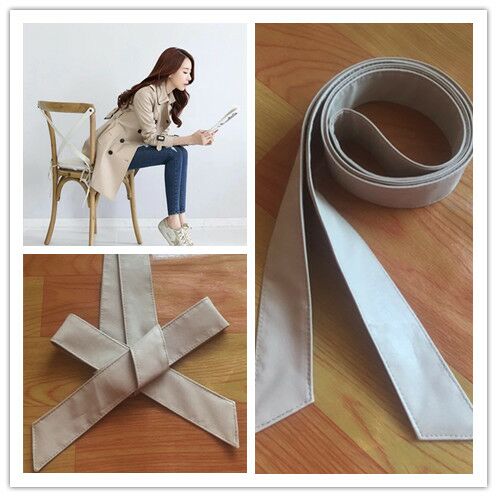 盛世尼曼双面软皮蝴蝶结皮草腰带女士连衣裙皮带风衣皮衣大衣简约百搭