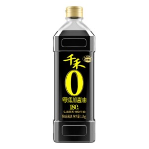 千禾0零添加酱油头道香御藏180天1l特级生抽