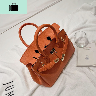 包包女2020新款春夏时尚法式手提包百搭高级感洋气单肩斜挎凯莉包NEW LAKE