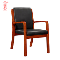 大匠杉 办公椅会议椅实木椅子 620*580*890mm