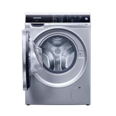 西门子WD14U6680W 10KG洗 6KG烘干 智能烘干三核动力热风清新银色