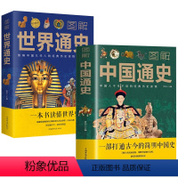[正版] 2册图解中国通史+图解世界通史 书籍