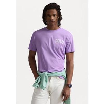 Ralph lauren男士修身版印花短袖T恤经典白色休闲百搭上衣