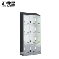汇微星201斜顶储物柜900*350*1950mm台