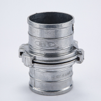 汐岩1/2/3/4/5/6/8寸快速活铝合金通用2爪加厚铝接头扣配件水带 3寸2爪接头(80mm)