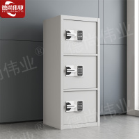 德尚伟业国保锁保密柜加厚钢制密码锁文件柜存放柜铁皮柜智能密码三门柜