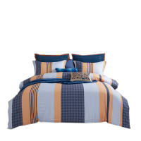 梦洁家纺 梦洁云朵绵印花四件套:橙晓1010189049