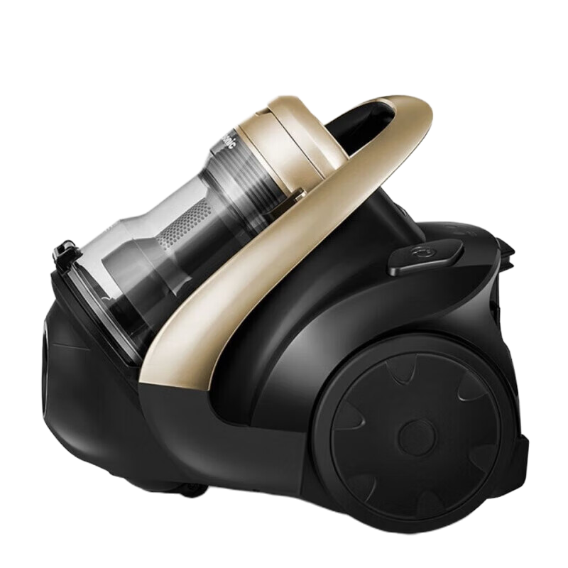 松下(Panasonic)卧式有线吸尘器家用大吸力手持长续航垃圾压缩机清洁机吸猫毛除毛宠物节能微尘感知MC-8L85C