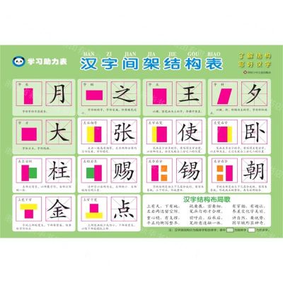 [N]汉字间架结构表/学习助力表-9787572801310
