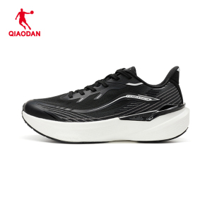 乔丹 跑步鞋运动鞋旅游鞋男款舒适基础跑鞋 透气防滑39-45 QDB023253210 黑色/乔丹白