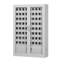 班龙手机柜 外玻72门台