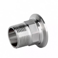 盛京联硕 不锈钢快装六角外丝接头DN15 卡盘50.5[4分]316L材质个