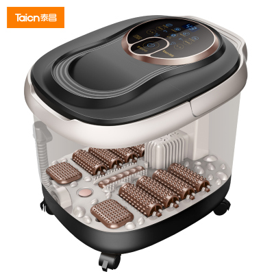 泰昌深桶按摩自动加热恒温足浴盆便携式洗脚盆泡脚盆足浴器均色