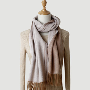 TDUO秋冬双面羊毛围巾CC25 条
