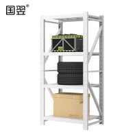 国翌 GY-HJ-120520W 轻型货架 白色 承载120KG/层 4层 1200*500*2000mm