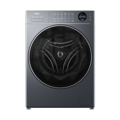 海尔(Haier)云溪4.0 12公斤 精华洗 1.23洗净比 紫外线除菌 一键智洗 滚筒洗衣机 SEU68BU1