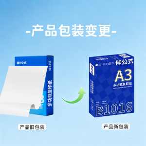 伴公式 B1016 A3 70g复印纸白色500张/包 5包/箱 复印纸(计价单位:箱)白色