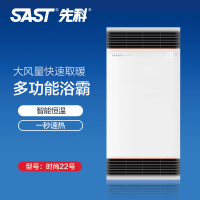 先科(SAST)浴霸吊顶电器(时尚22号)集成吊顶式风暖卫生间家用取暖五合一嵌入式浴室