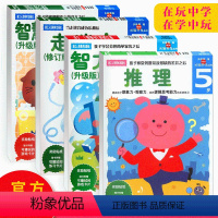 [正版]多湖辉新头脑开发丛书5岁全四册 4-6岁宝宝思维逻辑手工智慧七巧板走迷宫推理智力游戏 幼儿专注力训练启蒙认知左