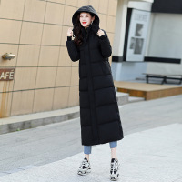 棉衣女加长款秋冬季新款韩版宽松大码女装过膝加厚外套女棉服