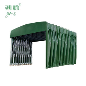 劲脉 移动伸缩帐篷 三面围布-4*3*2.5M 顶