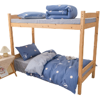 筱影 纯棉三件套 1.0米/套 筱影 床上用品三件套 1.0米/套