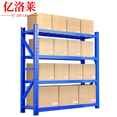 亿洛莱 中型货架备品架 1500*400*2000mm四层(300kg) 组