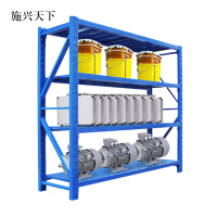 施兴天下承重300kg货架置物架钢制货架长200宽50高200CM