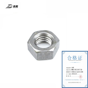 达昭 螺母 本色200个 M48mm Q235 4.8级