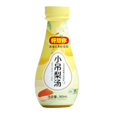 好想你梨汁细腻顺滑口感温润酸甜可口久熬慢炖360ml*12瓶
