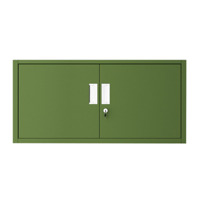 鑫升顺绿色铁皮文件柜办公室档案柜资料柜财务凭证柜钢制办公柜单节顶柜