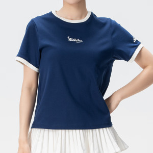阿迪达斯(adidas)女装新款运动服舒适透气时尚圆领休闲短袖T恤KZ2333 ZP