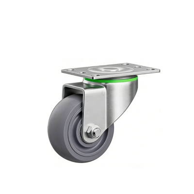 锴晟 万向轮 推车轮 承重脚轮 3寸 中型 TPR橡胶 个