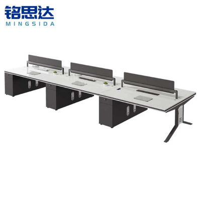 铭思达办公桌1.4米六人张