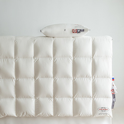 加厚糯棉白鸭绒冬被吊吊鹅绒被匈牙利鹅绒春秋羽绒被