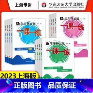 英语(普通版) 六年级下 [正版]2023华东师大版一课一练沪教版六七八年级上册下册语文数学英语物理化学普通版增强版加强