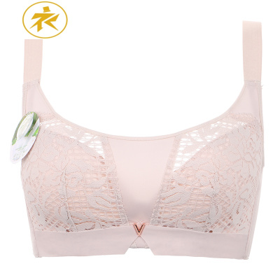 Ideamini泰国乳胶超薄款大胸显小文胸罩调整型抹胸防走光无磁无钢圈内衣女抹胸