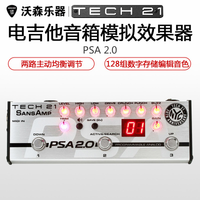 TECH21NYCPSA2.0可编程电吉他音箱模拟综合效果器