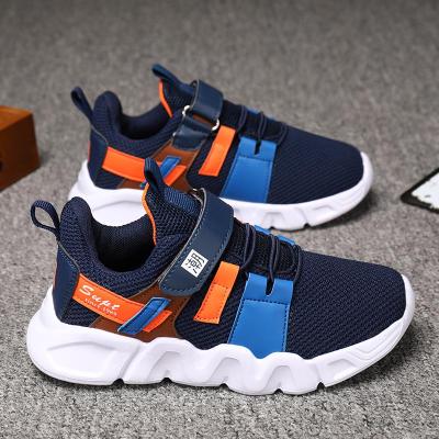 威丹卡顿童鞋男童鞋子2021年春秋款透气小男孩学生网鞋秋季儿童网面运动鞋