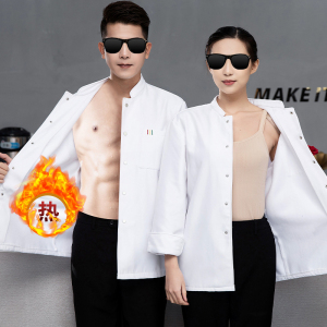 TDUO加绒加厚冬装厨师服X3 套