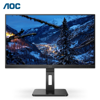 冠捷(AOC) 23.8英寸全高清 IPS窄边框 升降旋转 TUV爱眼低蓝光不闪办公显示屏24P2U