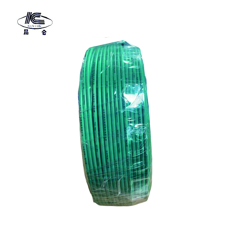 昆仑 电线450/750v ZR-BV10平方 绿 /卷