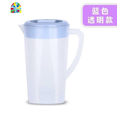 冷水壶塑料大容量水杯耐摔水杯可高温装水壶凉水壶烧水凉茶壶2L升 FENGHOU 咖啡色刻度款(单壶)