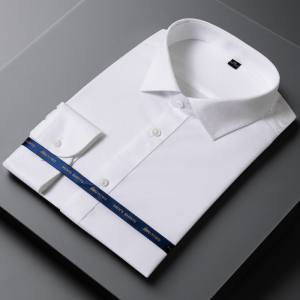 Bonnie&Toni苏宁极物赛络纺DP免烫衬衫男士长袖衬衫纯棉商务正装秋季职业工装