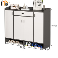 汐 鞋柜 四门 个