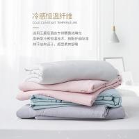 家柏饰(CORATED)60支可水洗夏凉被全棉全棉薄被子被芯凉感A类双人空调被