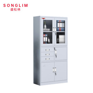 盛松林 文件柜 偏三斗 1800*850*390 个